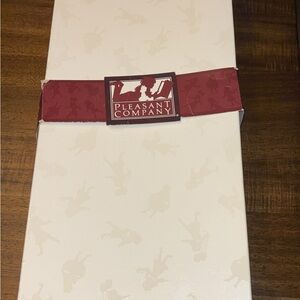 Pleasant Company Doll Accessory Set - Cream and Red